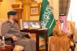 نائب أمير مكة يستقبل مدير الدفاع المدني بالمنطقة المعين حديثًا
