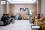 الأمير عبدالعزيز بن سعود يستقبل وزير الحج والعمرة الإندونيسي