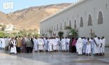 “ميقات ذي الحليفة” بالمدينة المنورة يودّع آخر أفواج الحجاج المتجهين إلى مكة المكرمة