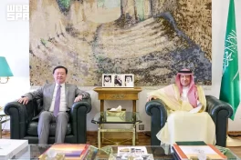 نائب وزير الخارجية يستقبل سفير جمهورية الصين الشعبية لدى المملكة