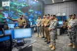 اللواء الركن الودعاني يزور مركز القيادة والسيطرة لأمن الحج