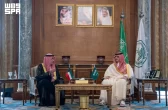 الأمير عبدالعزيز بن سعود وزير الداخلية رئيس لجنة الحج العليا يستقبل النائب الأول لرئيس مجلس الوزراء وزير الداخلية بدولة الكويت