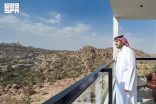 محافظ الطائف يتابع استعدادات المواقع السياحية في الشفا
