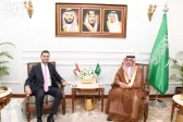 مدير فرع وزارة الخارجية بمنطقة مكة المكرمة يستقبل القنصل العام اللبناني