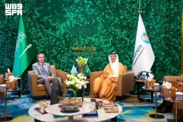 سمو وزير الطاقة يلتقي مدير عام الوكالة الدولية للطاقة الذرية