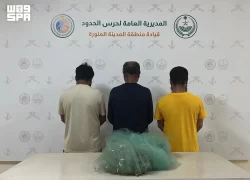 حرس الحدود بالمدينة المنورة يضبط 3 مخالفين لمزاولة الصيد دون تصريح