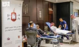 الخدمات الطبية بوزارة الداخلية تواصل حملتها السنوية للتبرع بالدم تزامنًا مع اليوم العالمي للتبرع بالدم