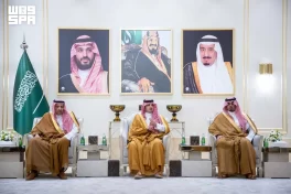 الأمير عبدالعزيز بن سعود يلتقي أمير منطقة الباحة ويطّلع على المبادرات التنموية بالمنطقة