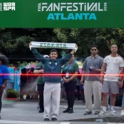 دعم جماهيري للأخضر في أتلانتا قبل مواجهة إسبانيا بكأس العالم