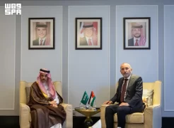سمو وزير الخارجية يلتقي وزير خارجية الأردن