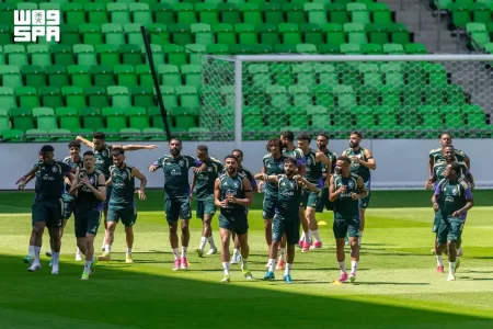 كأس العالم: الأخضر يجري تدريبه الأخير في أوستن قبل المغادرة إلى هيوستن لمواجهة الرأس الأخضر