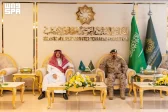 التحالف الإسلامي العسكري لمحاربة الإرهاب يحتفي بتأهيل الدفعة الأولى من مبادرة “منحة السلام” بالشراكة مع جامعة نايف العربية