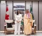 سمو وزير الخارجية يستقبل وزيرة خارجية كندا