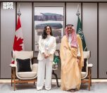 سمو وزير الخارجية يستقبل وزيرة خارجية كندا