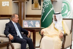 الأمير سعود بن مشعل يستقبل القنصل العام لجمهورية العراق