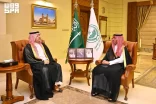 محافظ جدة يستقبل رئيس مجلس إدارة جمعية الصفا لإكرام الموتى الأهلية