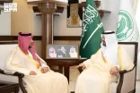 نائب أمير مكة المكرمة يستقبل رئيس فرع النيابة العامة بالمنطقة