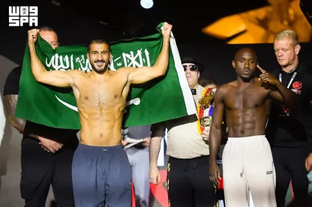 اكتمال مراسم الوزن الرسمية لـ”The Comeback” في جدة.. وجاهزية كاملة قبل ليلة النزال