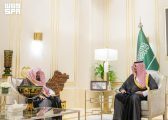 نائب أمير منطقة الباحة يستقبل الشيخ السديس