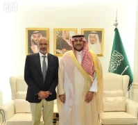 السفير الدوسري يستقبل نائب المنسق الخاص للأمم المتحدة في لبنان