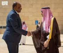 سمو وزير الخارجية يستقبل نظيره السوداني ويرأسان اجتماع لجنة المتابعة والتشاور السياسي بين البلدين