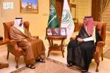 محافظ جدة يستقبل القنصل العام لدولة الإمارات العربية المتحدة