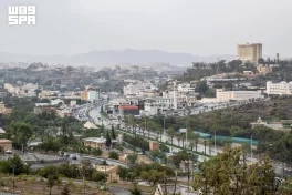 أمطار على منطقة الباحة