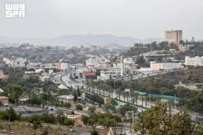 أمطار على منطقة الباحة