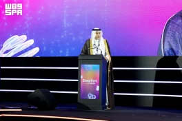 مدير مركز المعلومات الوطني في سدايا يفتتح فعالية “ديب فيست” بمشاركة ما يزيد على (100) متحدث يمثلون (17) دولة وبحضور (100) علامة تجارية عالمية في “ليب 2026”
