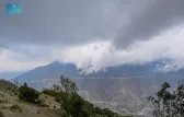 أمطار على منطقة الباحة