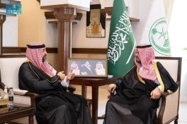 نائب أمير منطقة مكة المكرمة يستقبل رئيس الاتحاد السعودي للرياضات الإلكترونية