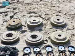 مشروع “مسام” ينزع 1273 لغمًا من الأراضي اليمنية خلال أسبوع
