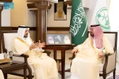 نائب أمير منطقة مكة المكرمة يستقبل الرئيس التنفيذي لشركة علم في جدة