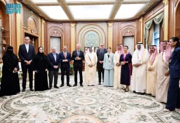 نائب رئيس مجلس الشورى يلتقي وفدًا من البرلمان الأوروبي
