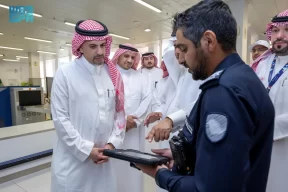 المهندس العوهلي يقف ميدانيًا على استعدادات البنية التحتية الرقمية لخدمة ضيوف الرحمن في موسم حج 1447