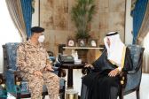 أمير مكة يستقبل مساعد وكيل الحرس الوطني للقطاع الغربي المُعين حديثًا