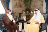 أمير مكة يستقبل القنصل العام لدولة قطر