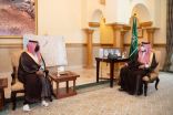 أمير مكة بالنيابة يستقبل رئيس جامعة جدة
