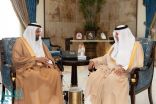 أمير مكة يستقبل “الربيعة” بعد تعيينه وزيرًا للحج