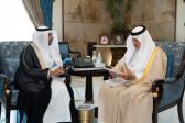 أمير مكة يستقبل المشرف العام على فرع الجمعية التاريخية السعودية بالمنطقة