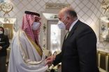 الأمير فيصل بن فرحان يلتقي وزير خارجية العراق