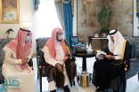 أمير مكة يستقبل مفوض الإفتاء بفرع الرئاسة العامة للبحوث العلمية والإفتاء بالمنطقة