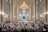 المسجد النبوي يشهد توافد العديد من المصلين والزوار في رابع ليالي شهر رمضان المبارك