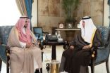 أمير مكة يستقبل الرئيس التنفيذي لشركة مطارات جدة المُعين حديثاً