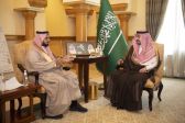 الأمير بدر بن سلطان بن عبدالعزيز يستقبل الرئيس التنفيذي لمطارات جدة