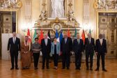 اللجنة الوزارية المكلفة من القمة العربية الإسلامية المشتركة تعقد اجتماعاً رسمياً مع الرئيس الفرنسي