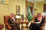 محافظ جدة يستقبل مدير عام صندوق تنمية الموارد البشرية
