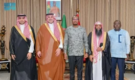 رئيس وزراء بوركينا فاسو يستقبل السفير الدوسري بمناسبة انتهاء مهام عمله