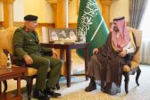 نائب أمير مكة يستقبل العميد “أحمد القرني” مدير إدارة السجون بالمنطقة