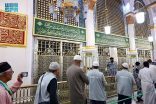 “الشؤون الدينية” بالمسجد النبوي تكثّف الجولات الميدانية والإرشادية خلال فترة الإجازة